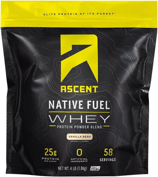 Ascent Native Fuel Whey Protein Powder