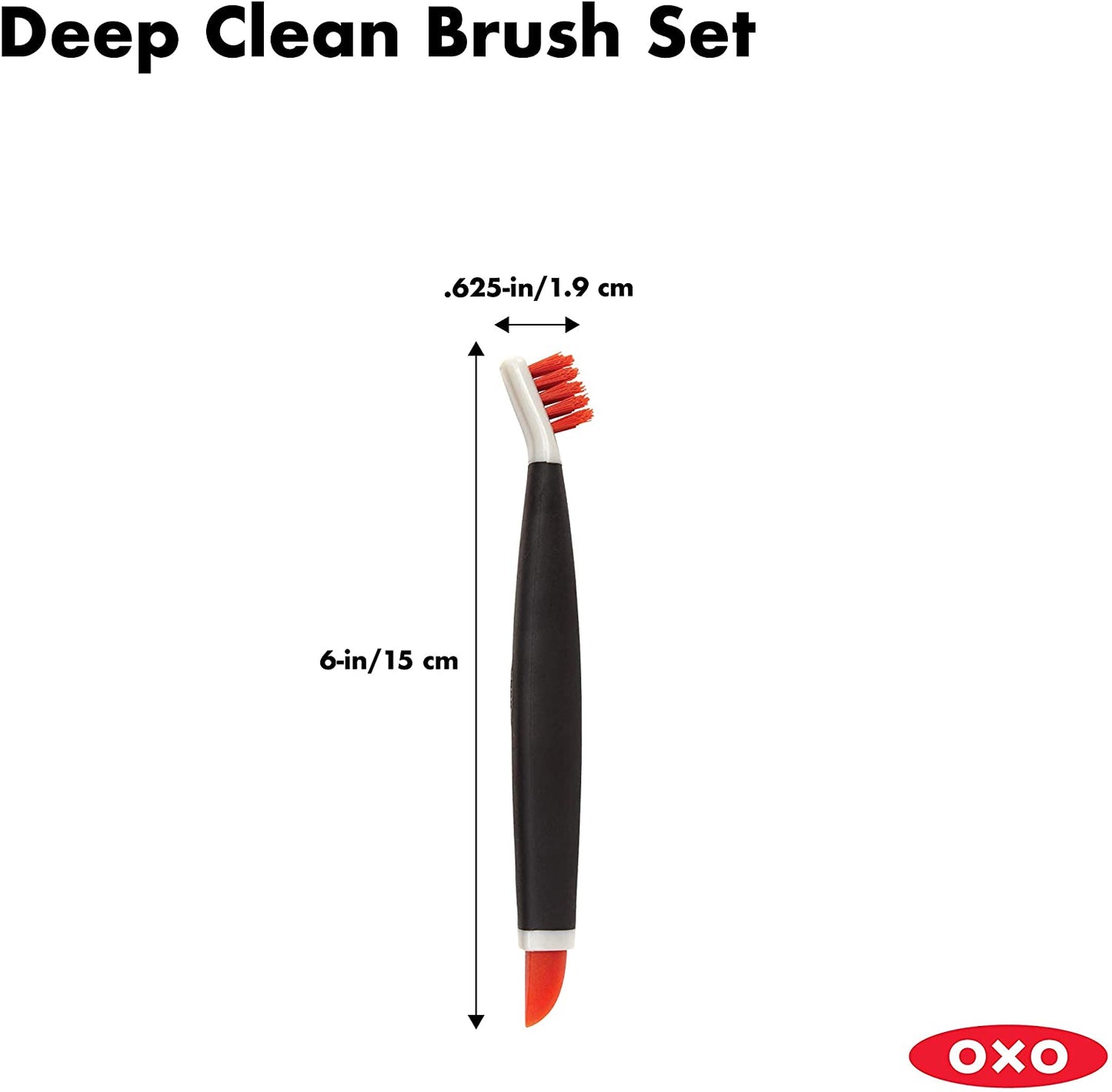 OXO Good Grips Deep Clean Brush Set