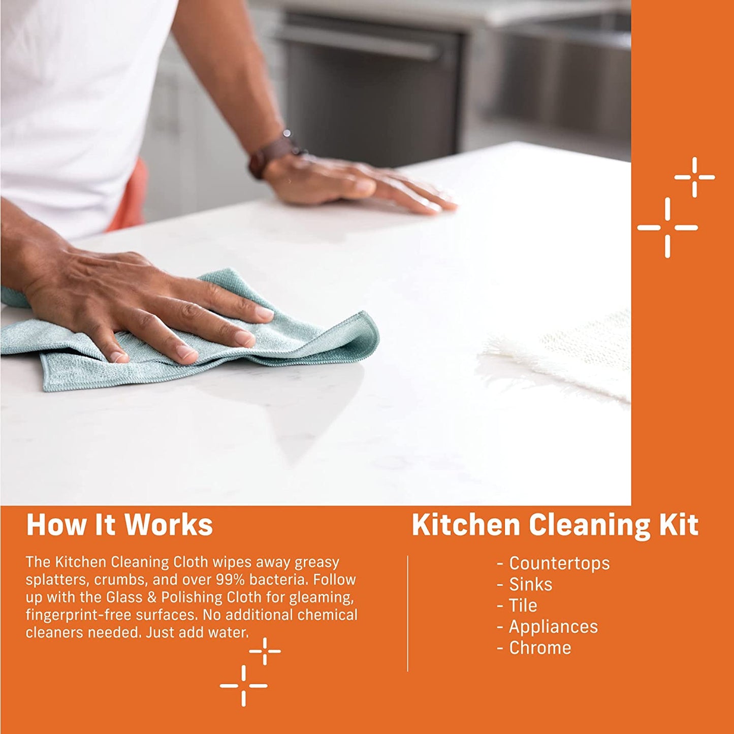 E-Cloth Kitchen Cleaning Kit