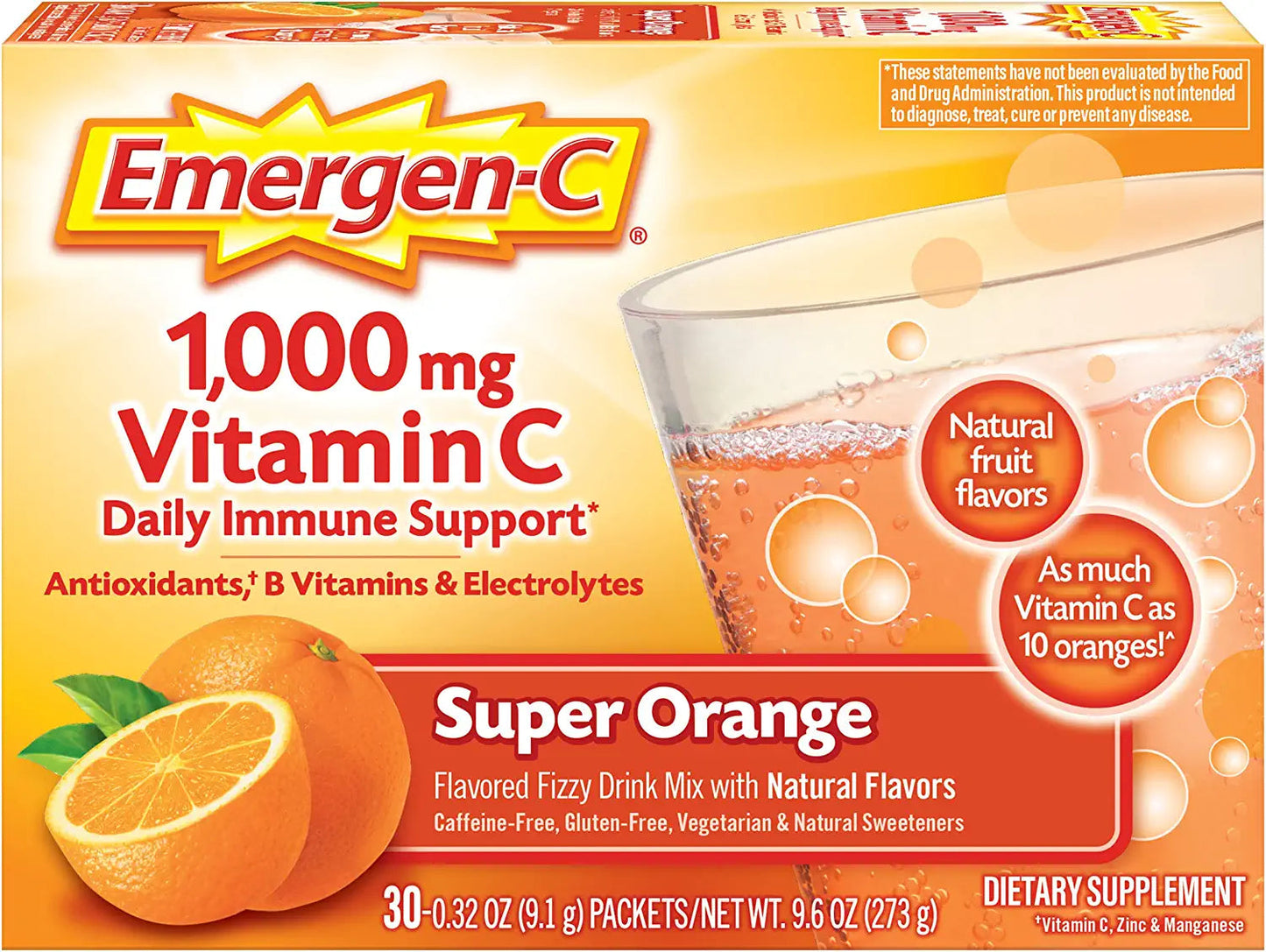 Emergen-C 1000mg Vitamin C Powder