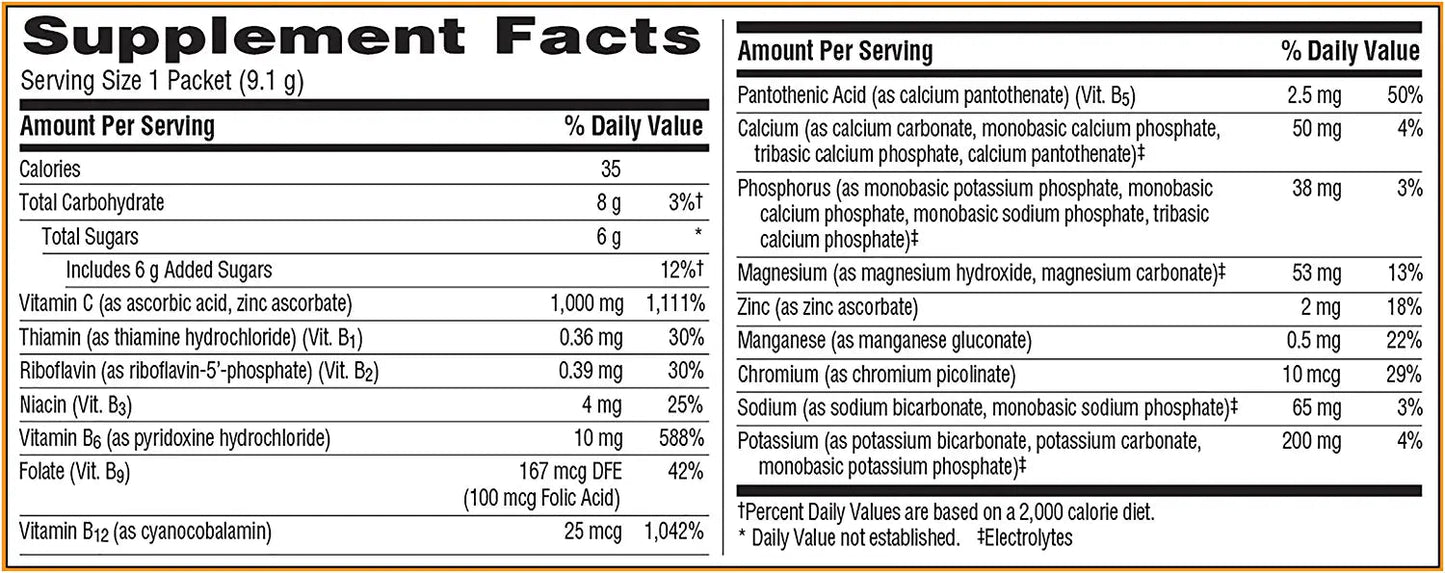 Emergen-C 1000mg Vitamin C Powder