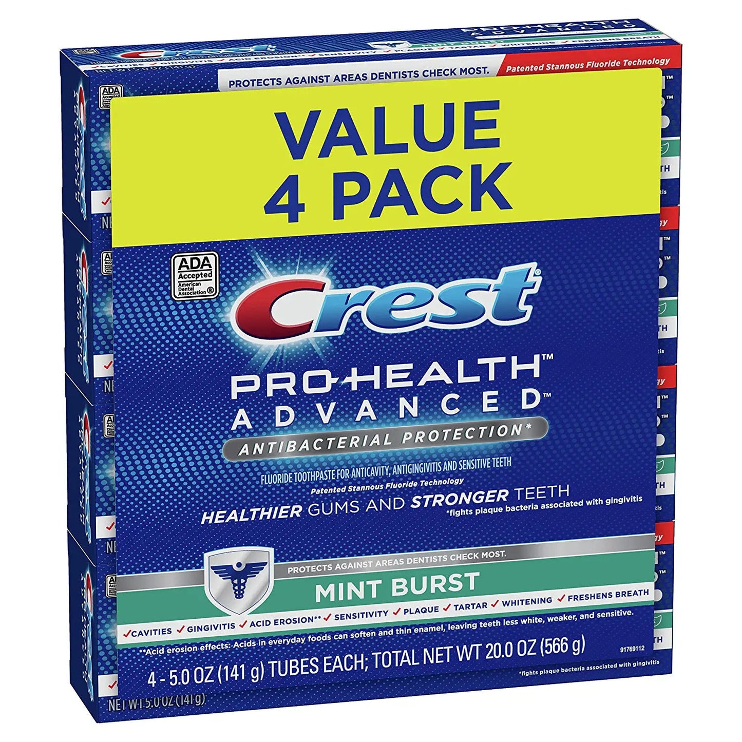 Crest Pro-Health Advanced Antibacterial Protection Toothpaste